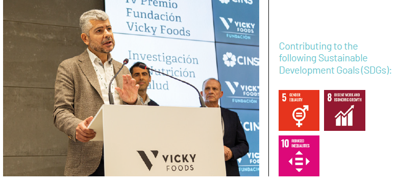 Commitment to society, Vicky Foods - grupo de alimentaci&oacute;n: Dulcesol, HnosJuan y Be Plus