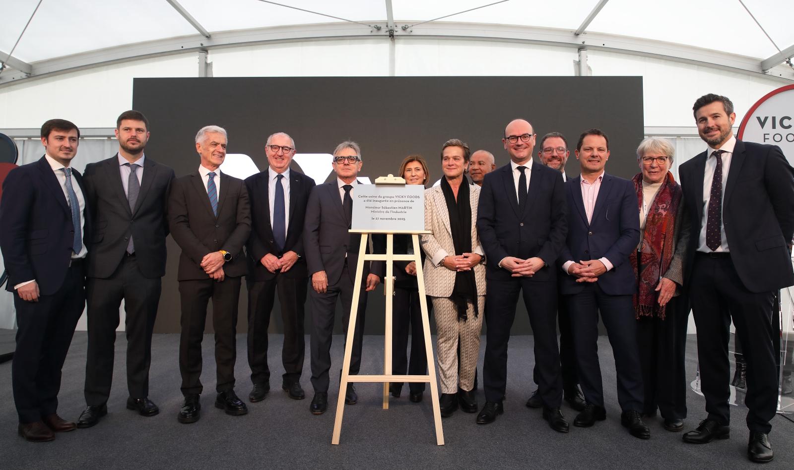 VICKY FOODS INAUGURE SA PREMIÈRE USINE DE PRODUCTION EN FRANCE, UNEÉTAPE STRATÉGIQUE DANS SON EXPANSION INTERNATIONALE, Vicky Foods - grupo de alimentación: Dulcesol, HnosJuan y Be Plus